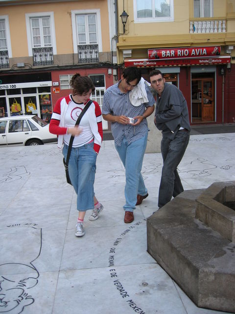 Pablo, Álvaro y Yaiza